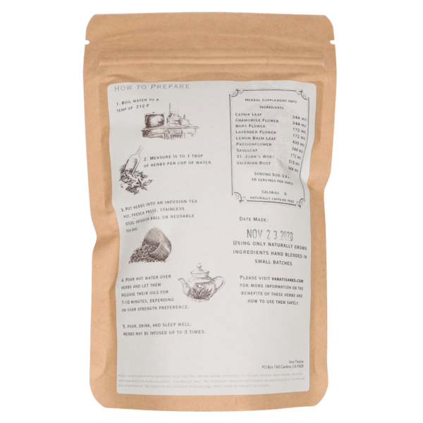 Vana Tisanes Sleep Tea - Image 2