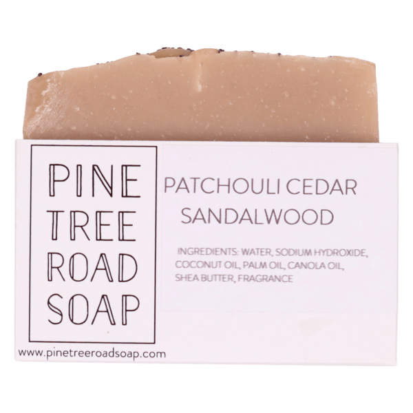 Patchouli Cedar Sandalwood Pine Tree Road Soap